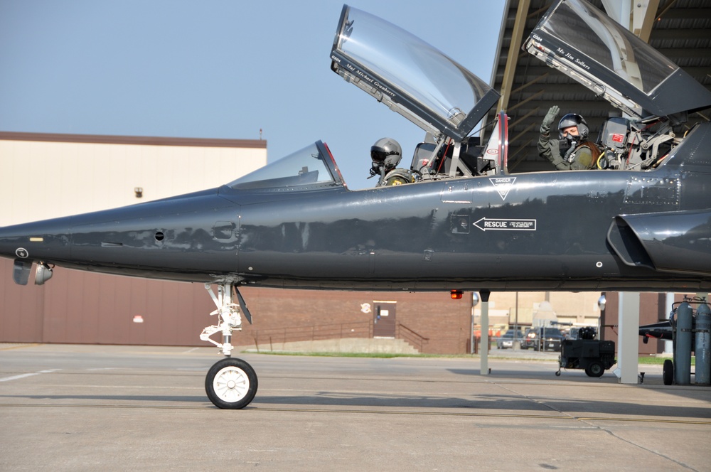 Senior Airman Danielle Langland takes incentive flight