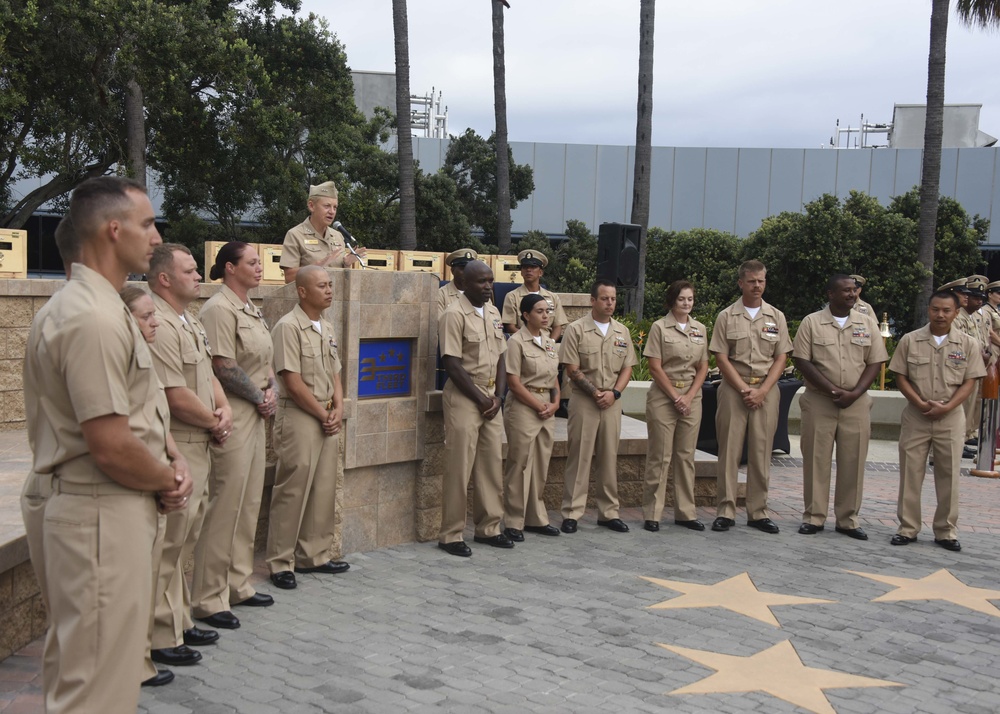 US 3rd Fleet holds Chief Pinning Ceremony