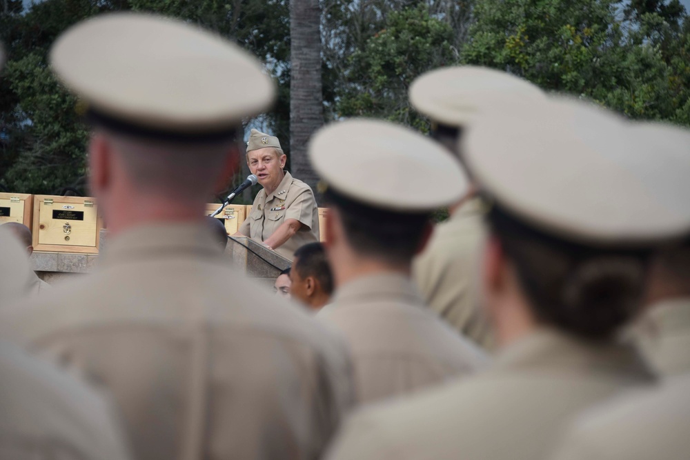 US 3rd Fleet holds Chief Pinning Ceremony