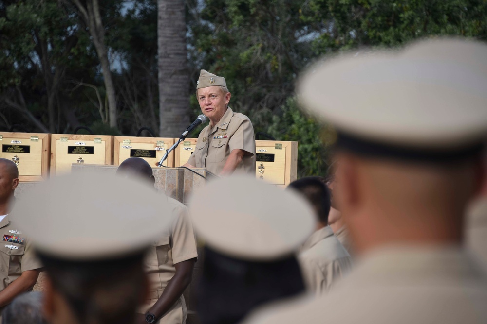 US 3rd Fleet holds Chief Pinning Ceremony