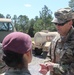 ARNORTH Commander greets troops at Camp Blanding
