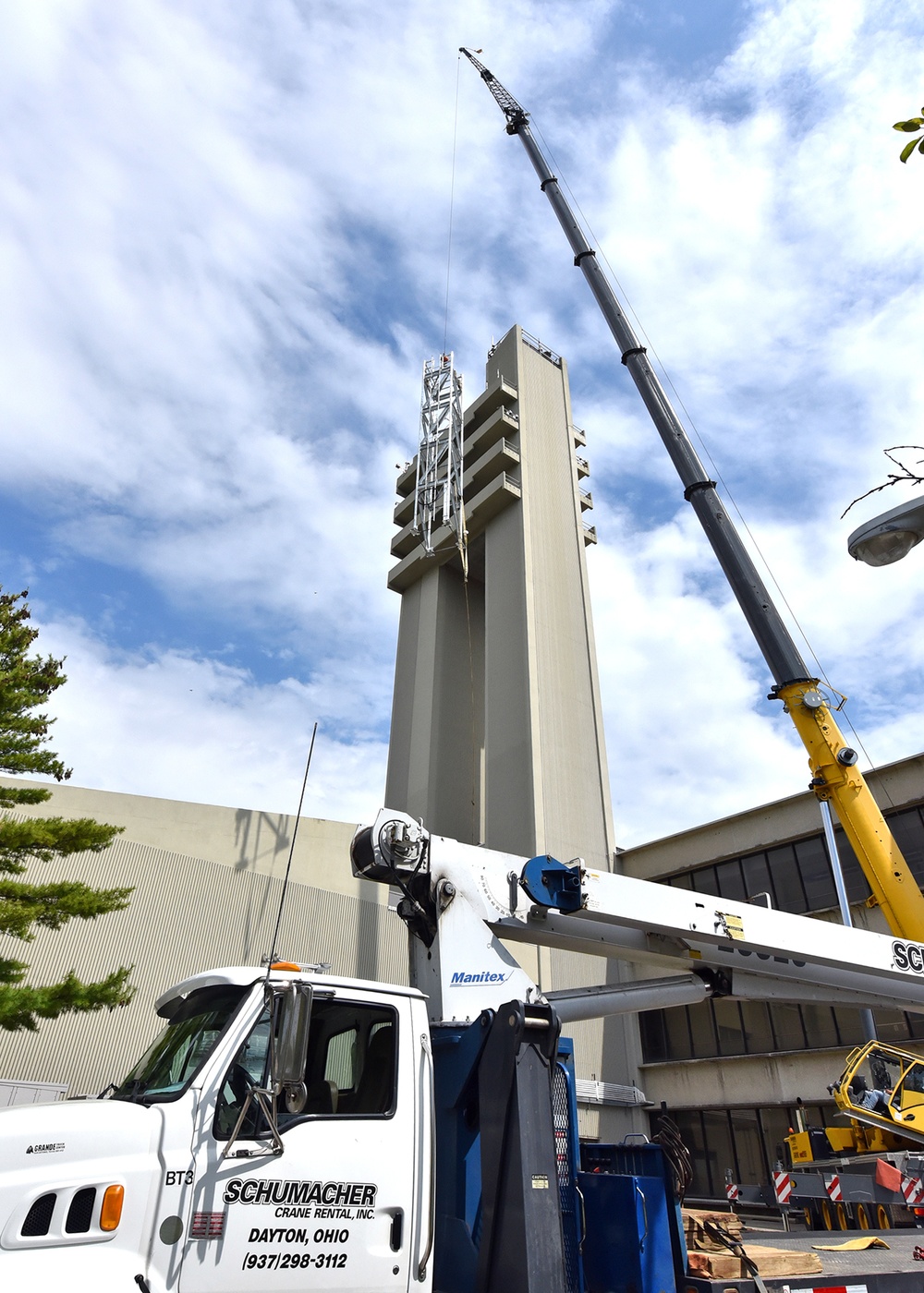 The New LRM Antenna Tower at WPAFB