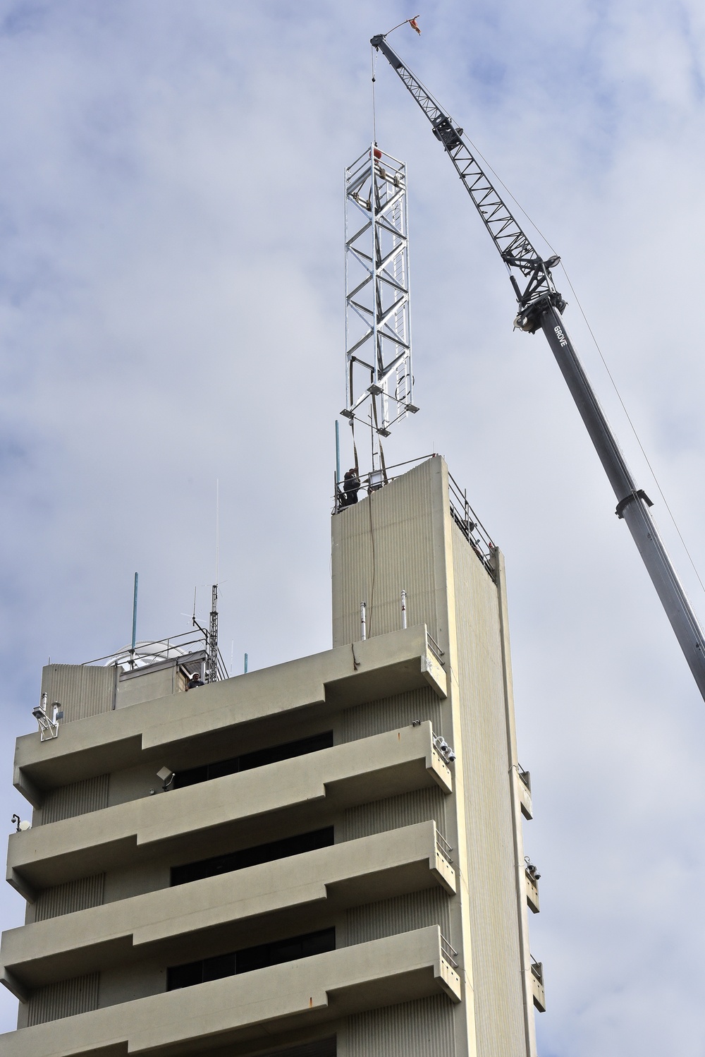 The New LRM Antenna Tower at WPAFB