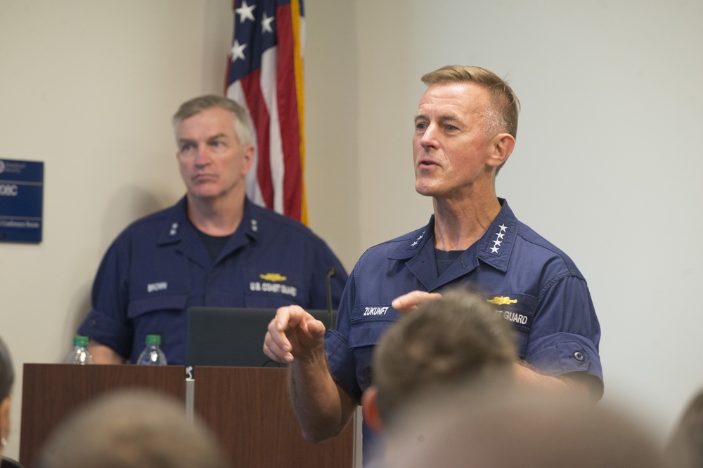Coast Guard Commandant visits Sector Jacksonville