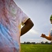 Soldiers and Airmen participate in Unity Day 5K Color Run