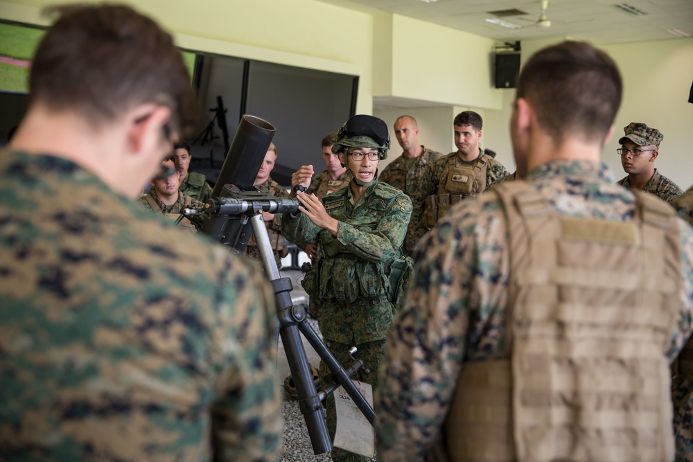 U.S. Marines Learn SAF Weapon Systems