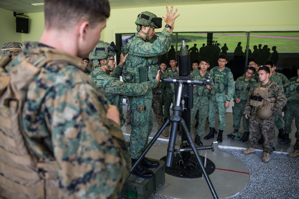 U.S. Marines Learn SAF Weapon Systems