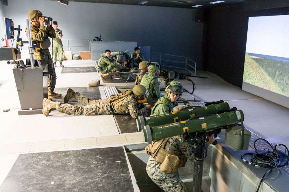 U.S. Marines Learn SAF Weapon Systems