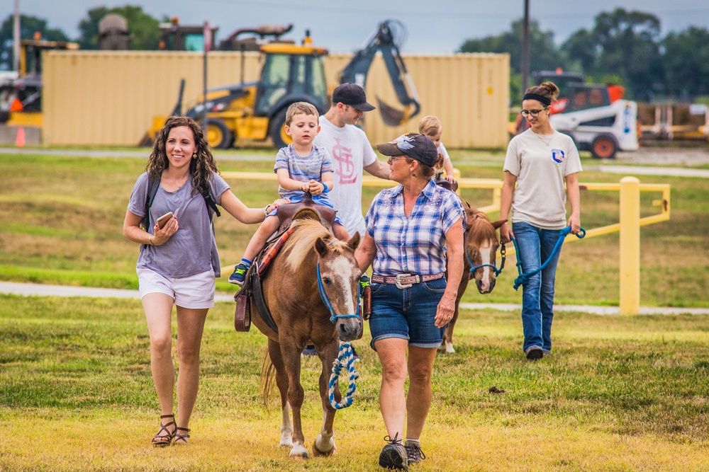 Missouri Airman and families have a Fun Day