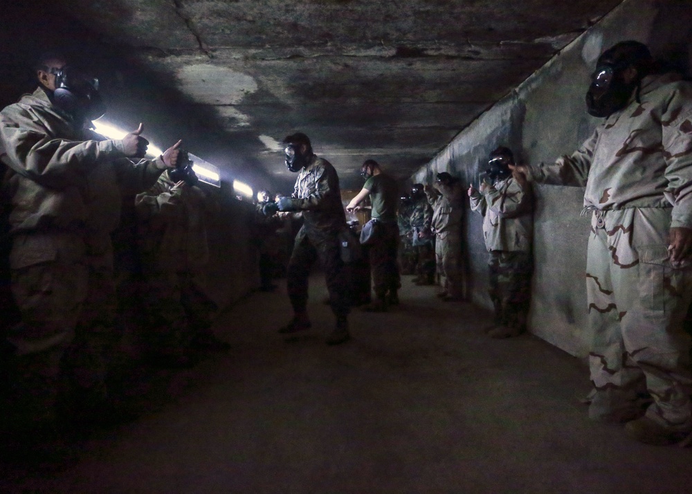 Headquarters and Support Battalion Gas Chamber