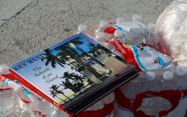 Marines and Sailors distribute supplies in aftermath of Hurricane Irma