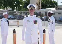 USS Cheyenne Holds Change of Command