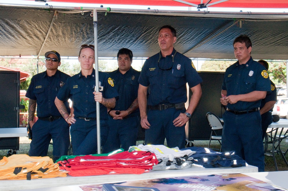 First responders stage disaster preparedness exercise at HMR