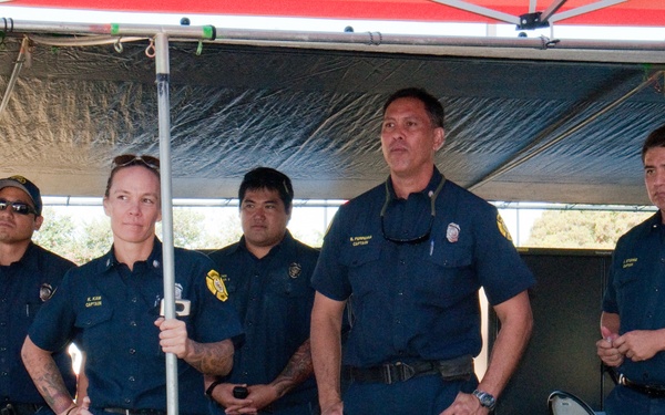 First responders stage disaster preparedness exercise at HMR