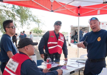 First responders stage disaster preparedness exercise at HMR
