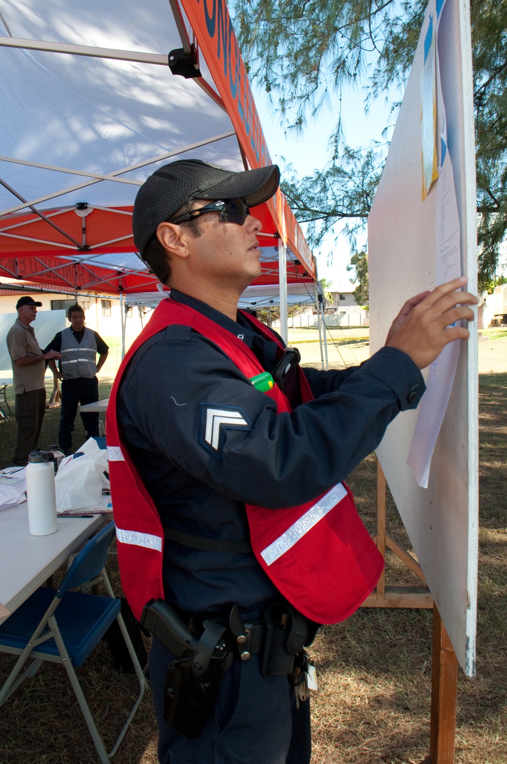 First responders stage disaster preparedness exercise at HMR