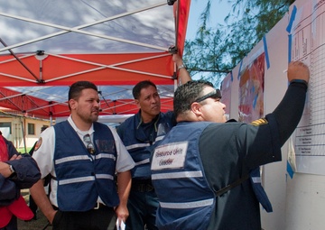 First responders stage disaster preparedness exercise at HMR