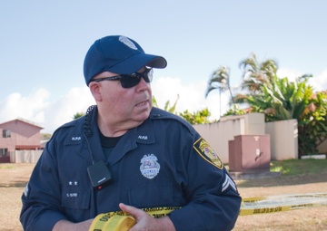 First responders stage disaster preparedness exercise at HMR