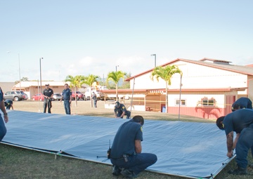 First responders stage disaster preparedness exercise at HMR