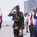Djibouti Chief Of Defense visits USS America