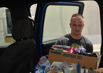 380 AEW Chapel effort donates 2 tons of necessities to local community