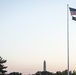 Pentagon sunrise POW/MIA flag-raising ceremony