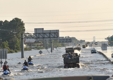 El Paso to Orange: Soldiers Travel 1000 Miles in Wake of Harvey