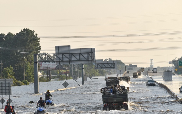 El Paso to Orange: Soldiers Travel 1000 Miles in Wake of Harvey