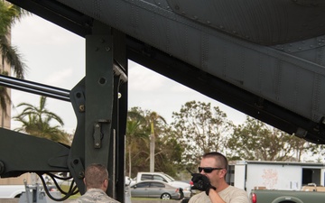 Dobbins flies cargo, personnel to Florida