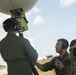 Marines of VMGR-234 deliver fuel and food to a FARP in Marathon, Florida