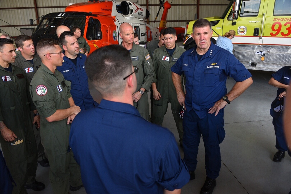 Atlantic Area Commander thanks Irma crews