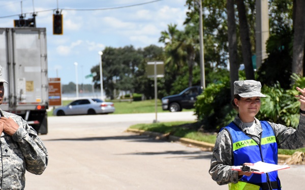 Florida Guardsmen keep Hurricane Irma relief supplies flowing