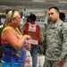 Refugees San Juan Airport