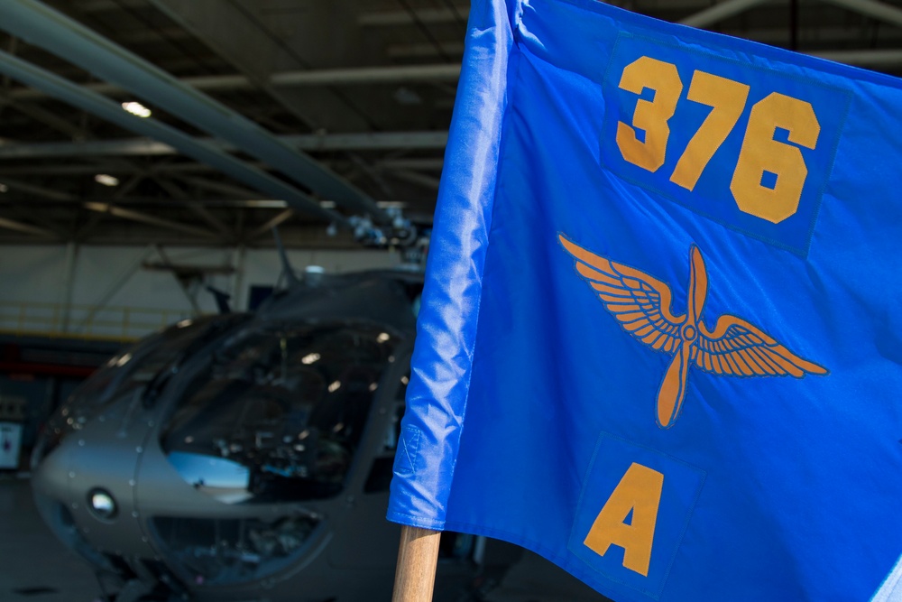 Company A, 1-376th at Hurricane Irma relief