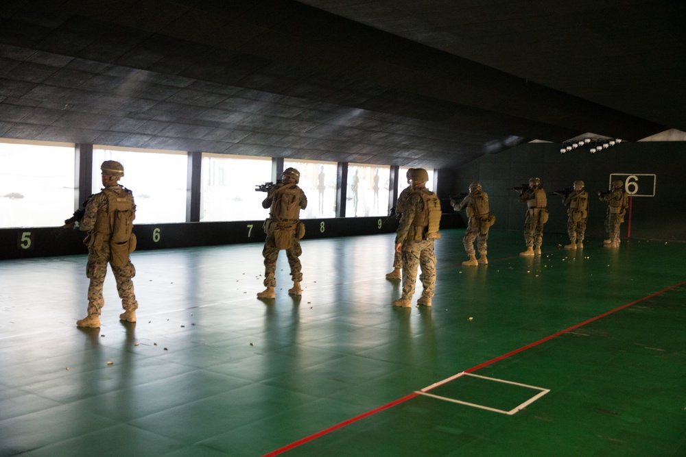 U.S. Marines and Sailors test their Judgment and Marksmanship at the MMRC