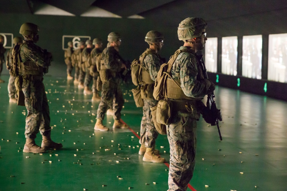 U.S. Marines and Sailors test their Judgment and Marksmanship at the MMRC