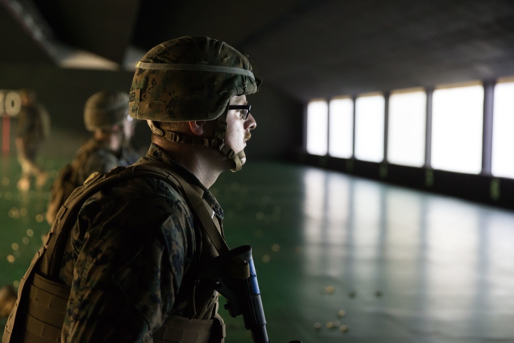 U.S. Marines and Sailors test their Judgment and Marksmanship at the MMRC