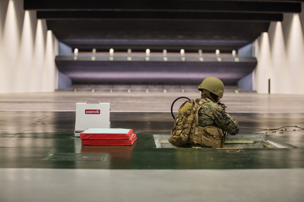 U.S. Marines and Sailors test their Judgment and Marksmanship at the MMRC