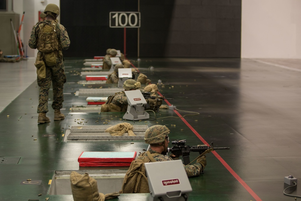 U.S. Marines and Sailors test their Judgment and Marksmanship at the MMRC