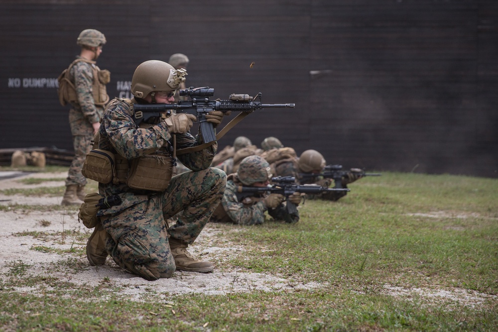 U.S. Marines and Sailors test their Judgment and Marksmanship at the MMRC