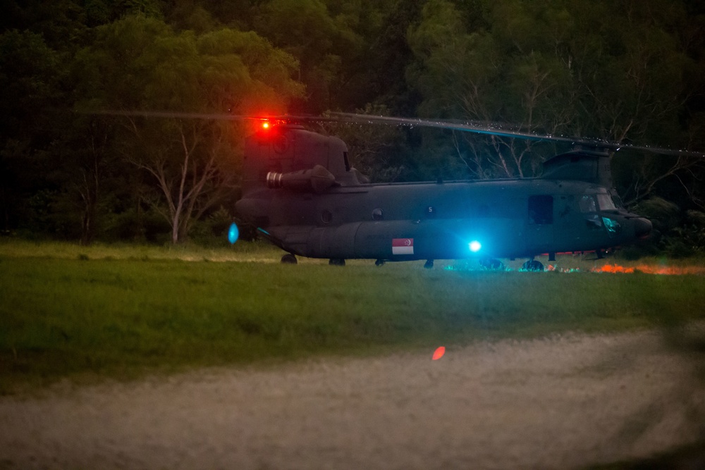 FINEX Day 1, Helicopter Insert