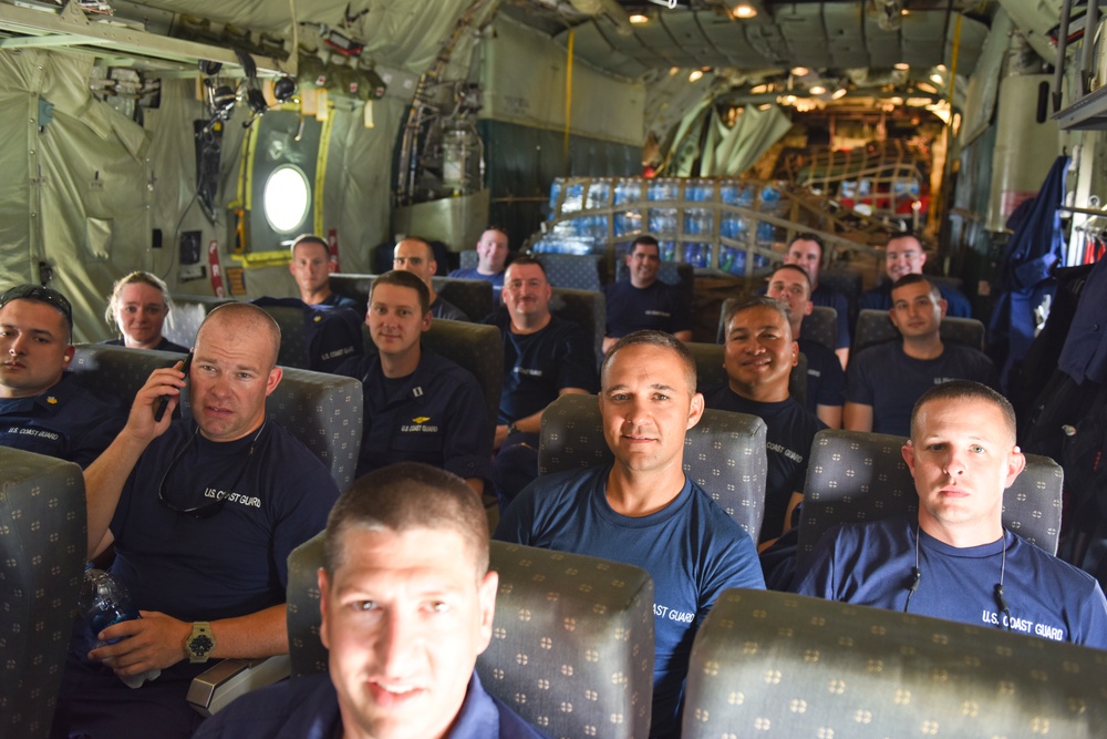 Coast Guard deploys teams and equipment to St. Thomas for Hurricane Irma relief efforts