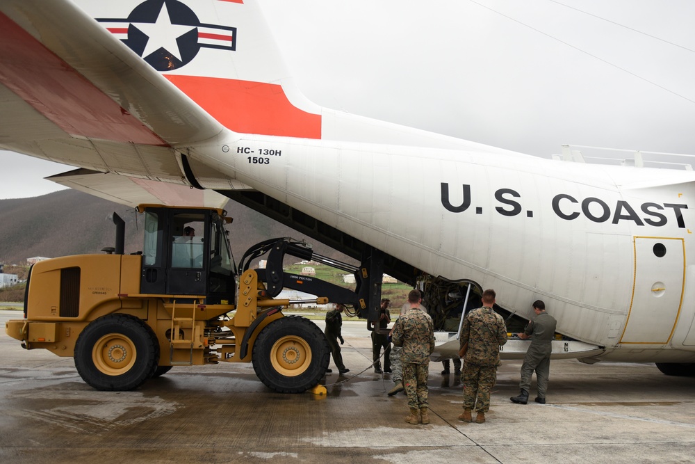 Coast Guard deploys teams and equipment to St. Thomas for Hurricane Irma relief efforts