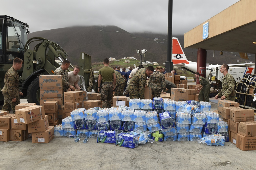 Coast Guard deploys teams and equipment to St. Thomas for Hurricane Irma relief efforts