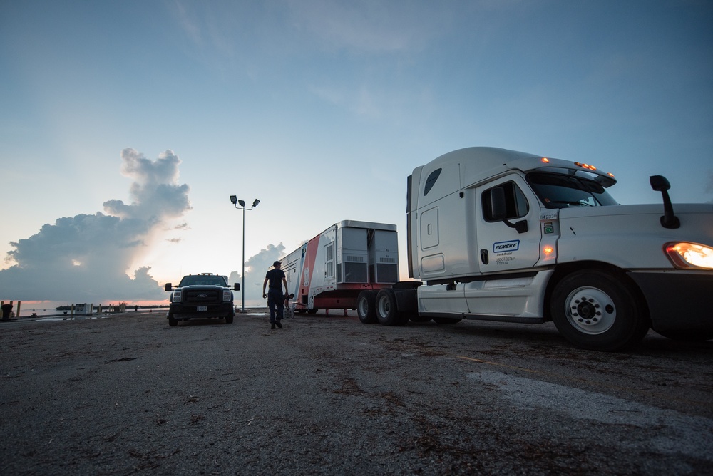 Coast Guard Deployable Communications Support Forces travel to Sector Key West