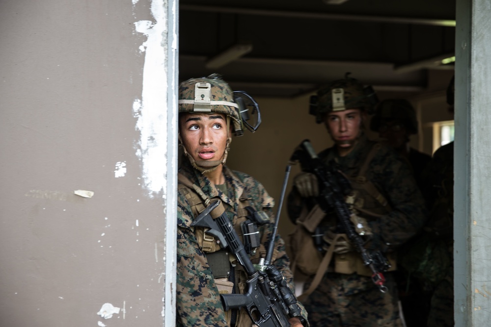 SAF and USMC Attack and Defend on Urban Terrain