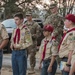 Boy Scouts Visit Glide Base Camp