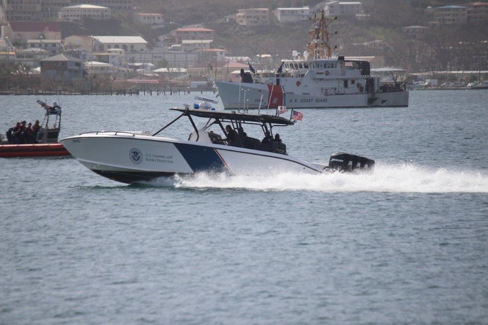 Coast Guard cutters continue to keep heavy presence in U.S. Virgin Islands