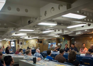 Battleship Missouri Memorial and Polynesian Voyaging Society Talk Navigation