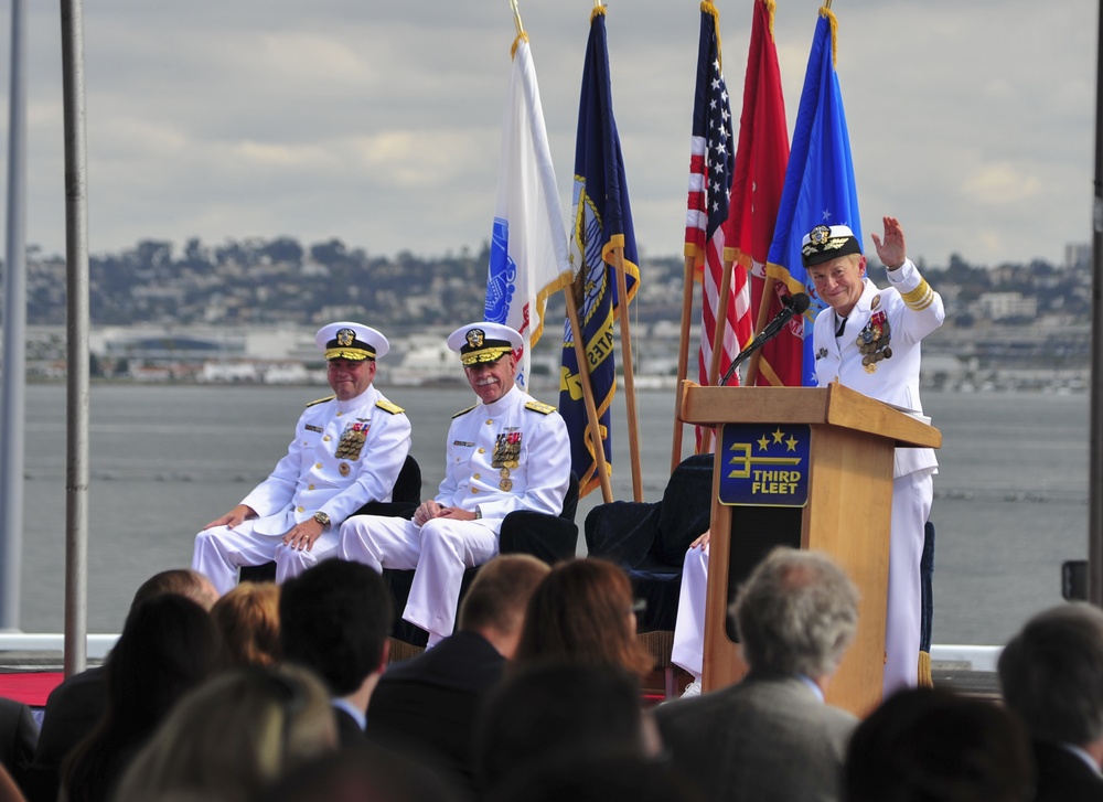 U.S. 3rd Fleet Changes Command